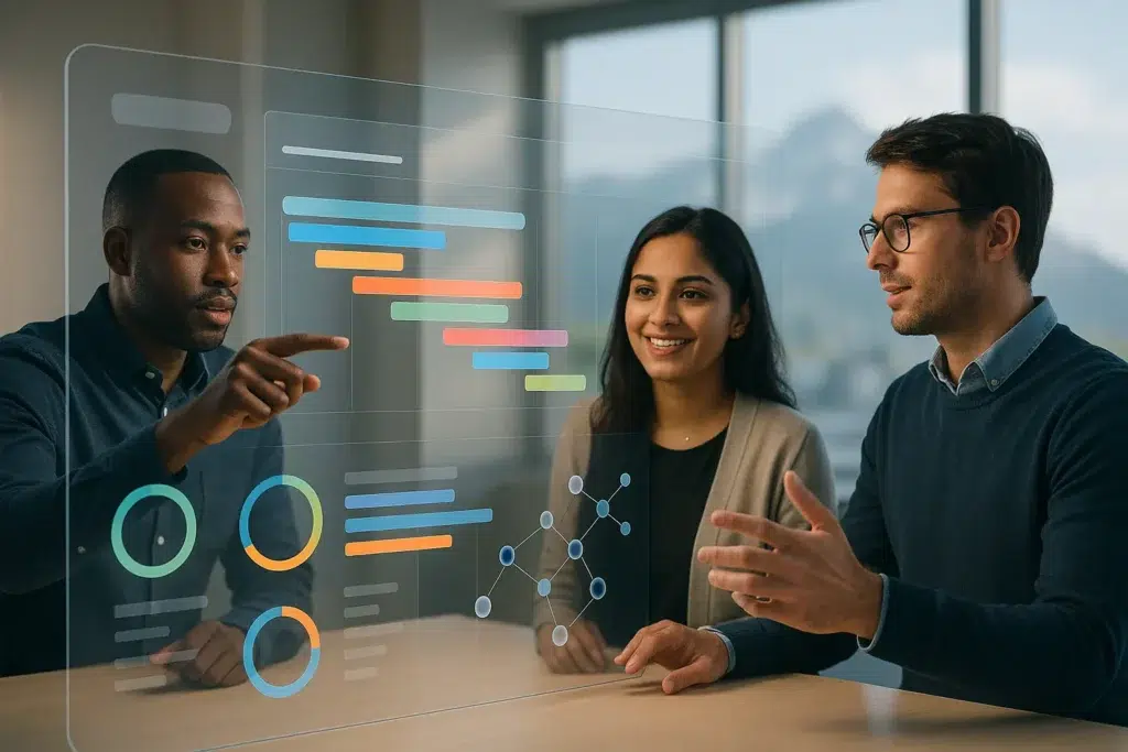 outil-suivi-projet-collaboration-futuriste