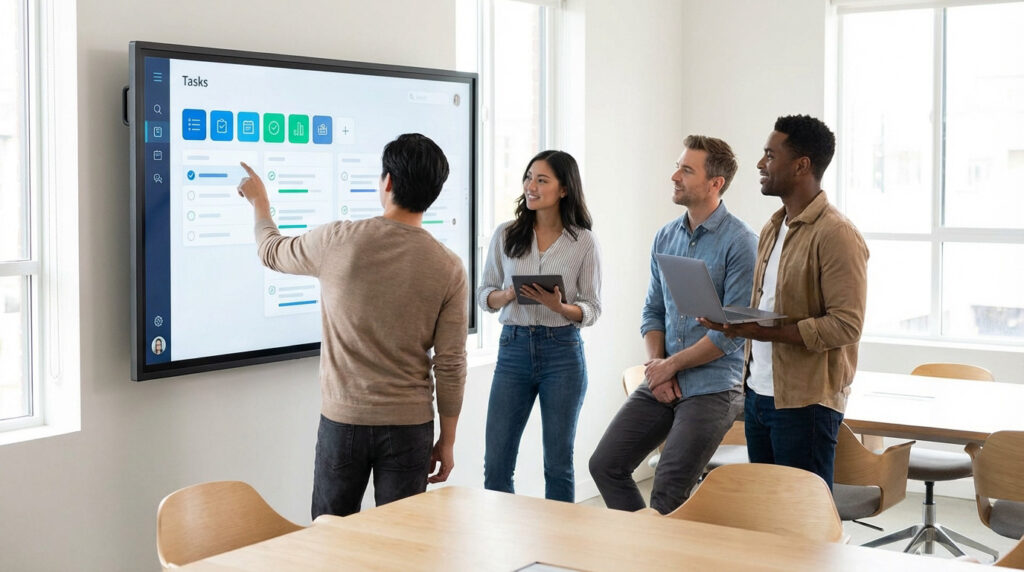 Logiciel de gestion de tâches collaboratif gratuit en 2025 avec interface Trello