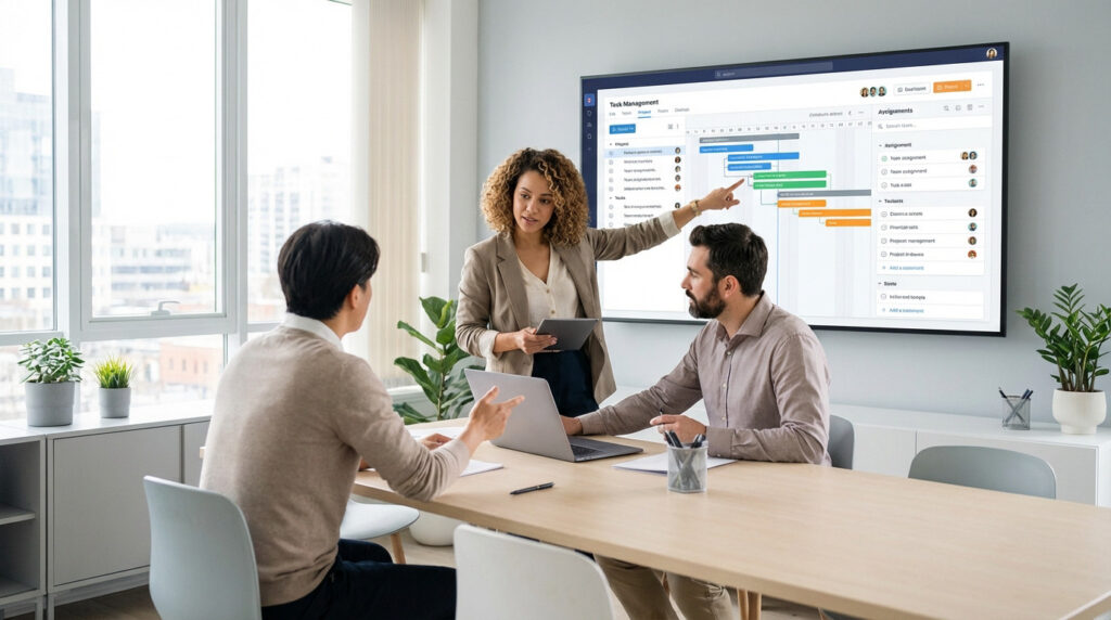 Logiciel de gestion de tâches collaboratif pour centraliser projets et discussions