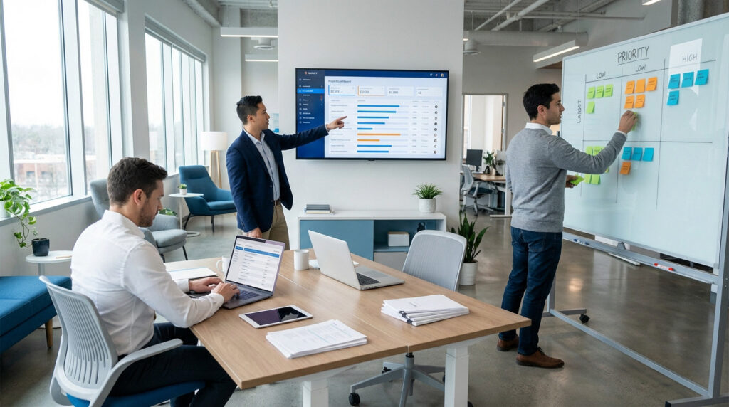 Gestion des tâches efficace pour agences avec outils collaboratifs