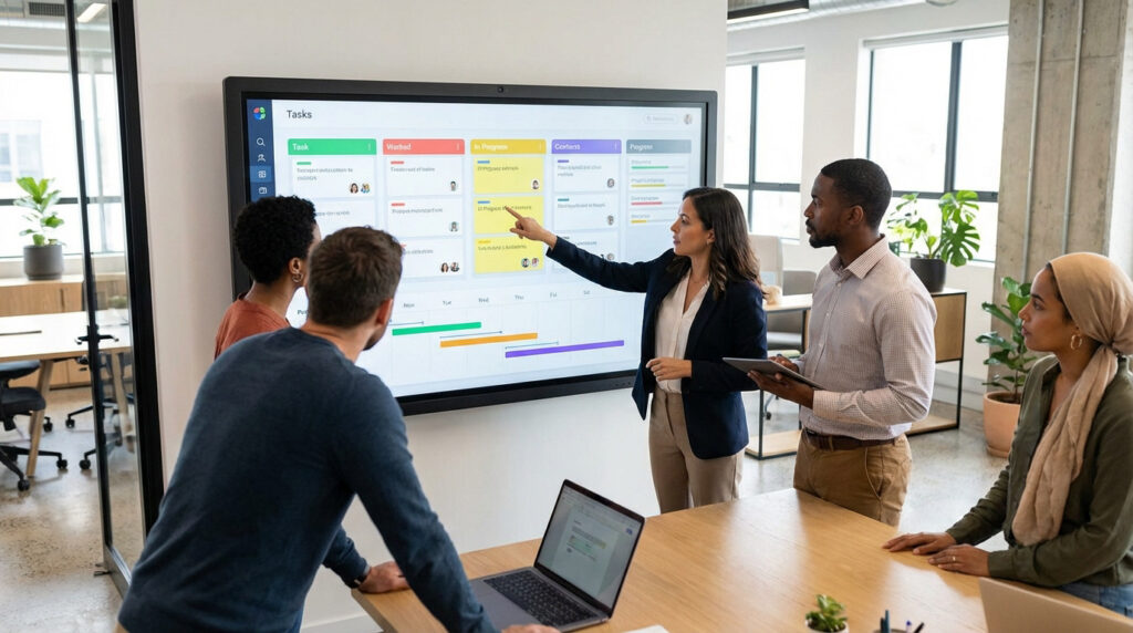 Gestion de tâches collaborative pour réduire le chaos des emails et centraliser les échanges