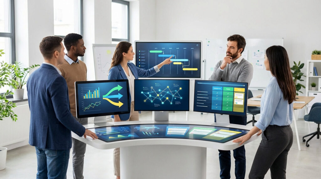 Comparative analysis of monday.com alternatives like ClickUp and Asana for project management