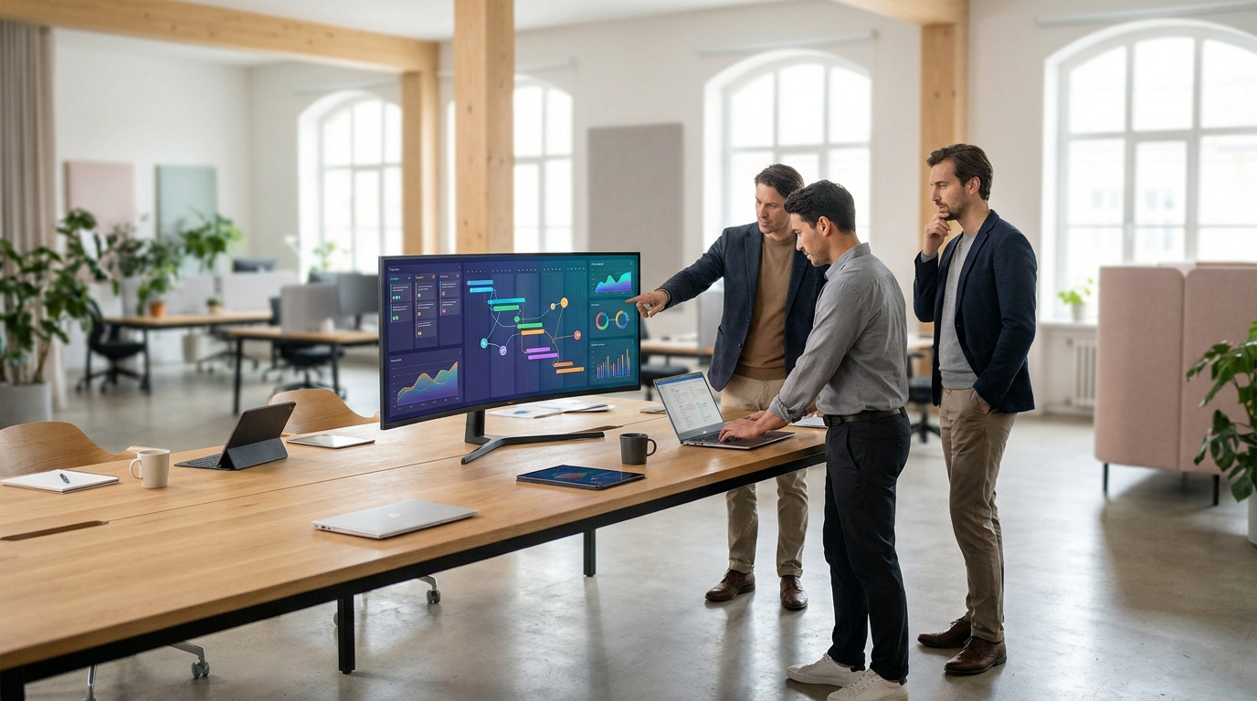 Logiciel de gestion de projet web pour agences digitales avec interface centralisée